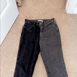 pacsun two colored black jeans